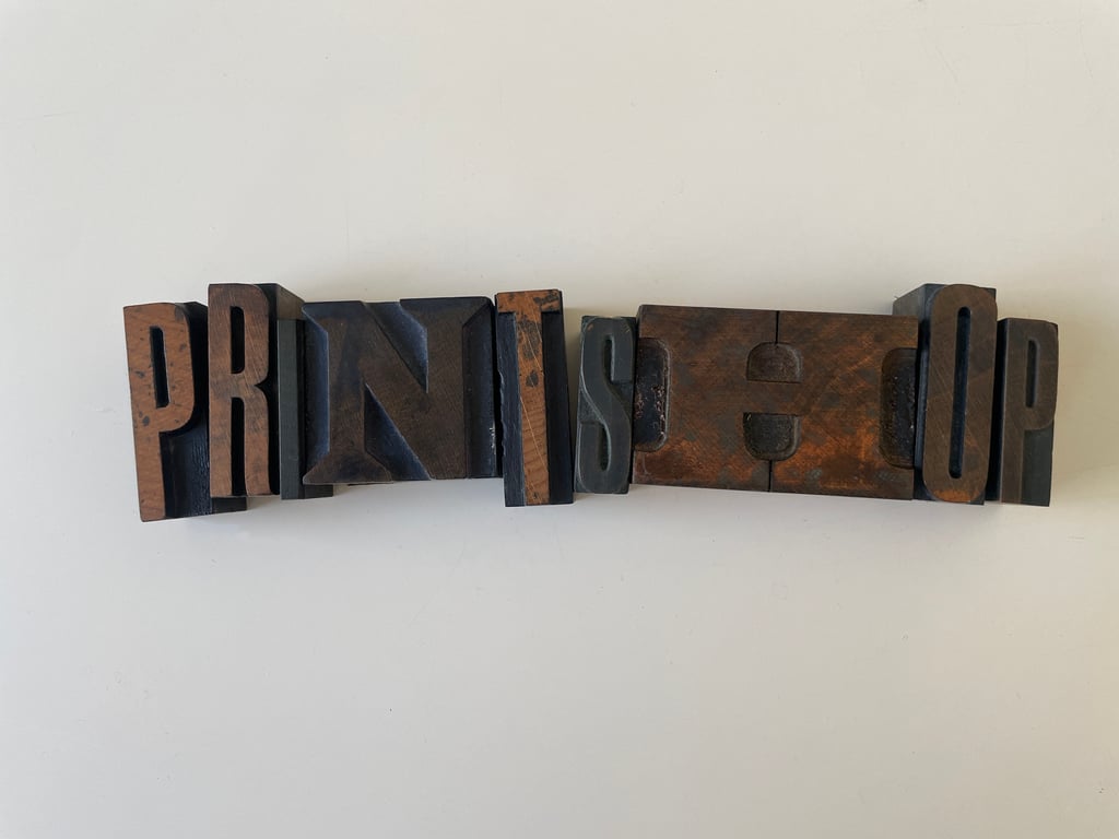 Letterpress Printshop