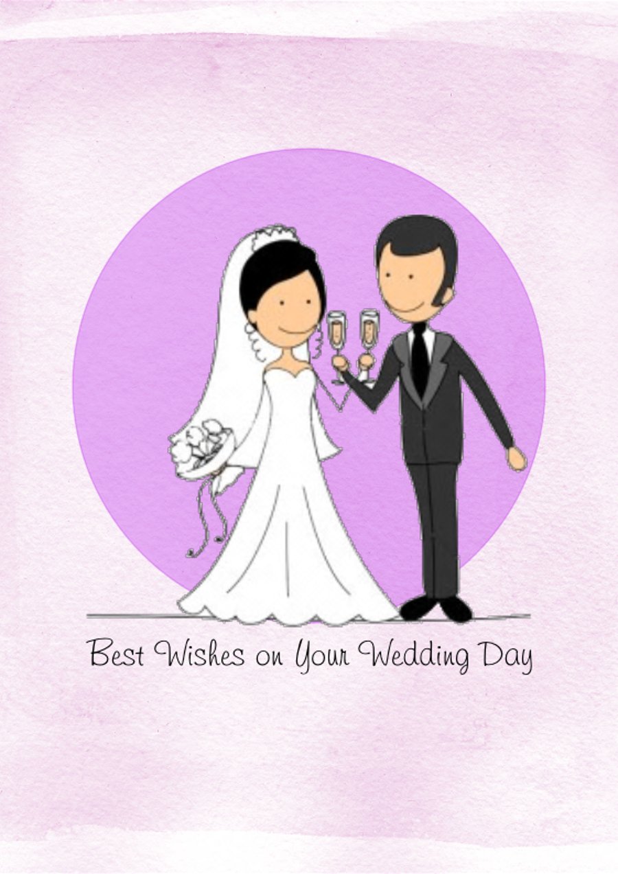 Wedding Day card, wedding day, wedding card