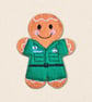 Paramedic Gingerbread Decoration - Embroidered Emergency Care Character