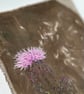Plants for pollinators - Creeping Thistle - Cyanotype & stitch - Eco Textile Art - Image 4