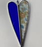 Stained Glass Long Heart Suncatcher Decoration  - Image 1