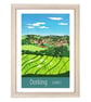 Dorking travel poster print by Susie West - Image 3
