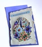 Happy birthday floral card
