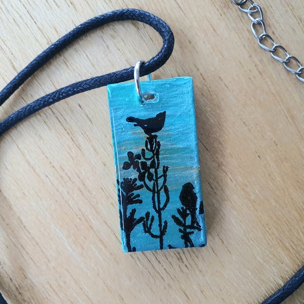 Lovely Pictorial Pendant 