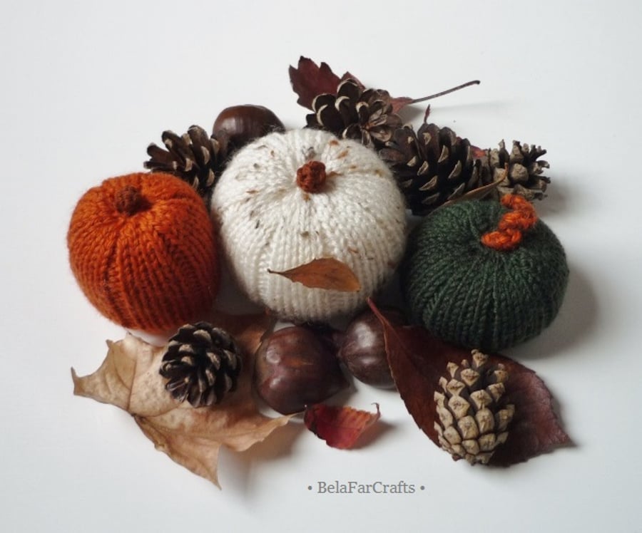 Harvest theme decorations - Autumn pumpkins - Thanksgiving dinner