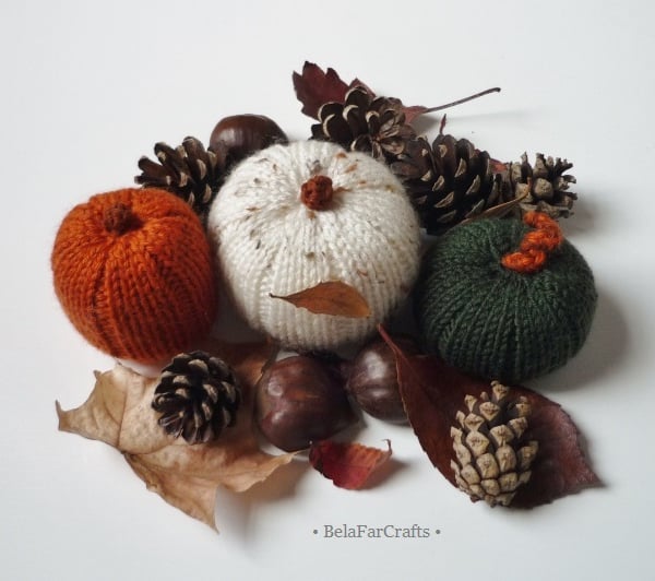 Harvest theme decorations - Autumn pumpkins - Thanksgiving dinner