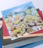 Coral Reef Artwork Ceramic Tile Trivet with Cork Backing - Image 1