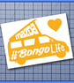 Mazda Bongo Van Life  Car Van Sticker Decal Bumper vinyl - Image 8