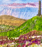Blank greeting card, moorland landscape  - Image 2