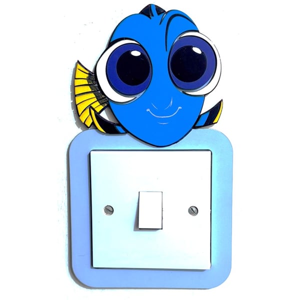 Light Switch Surround Fish themed kids bedroom decor Nursery decor Home decor