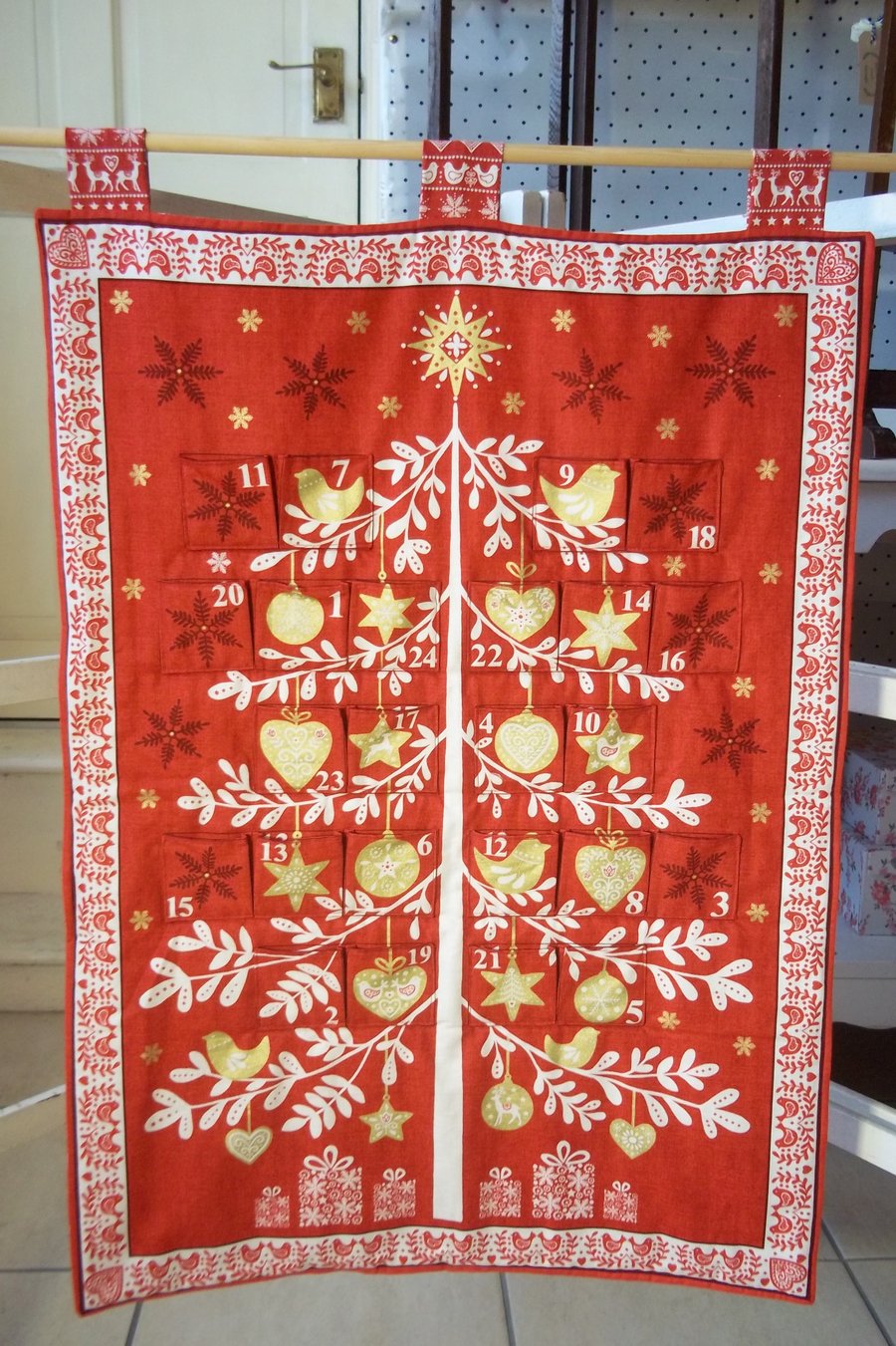 Reusable Fabric Advent Calendar