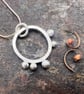 Silver  Seed Pod Necklace - Image 4