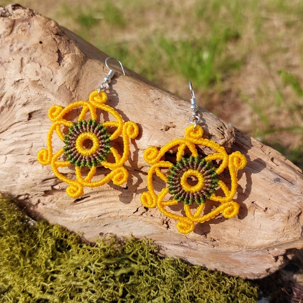 Geometry Spiral Earrings 