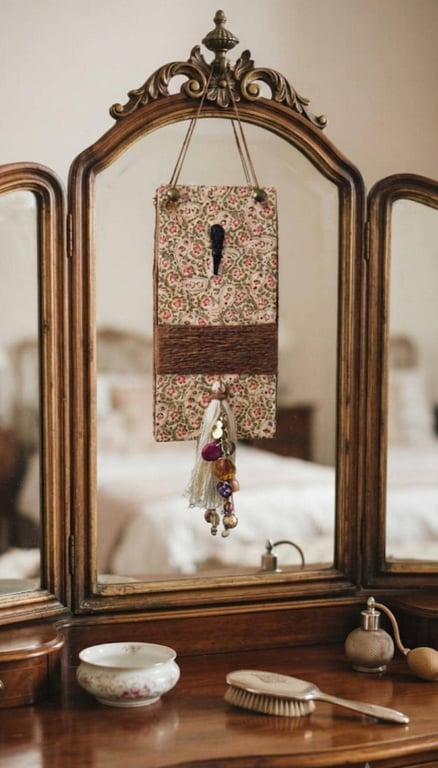 Vintage Rustic Door Hanger Jewellery Hanger Shabby Chic