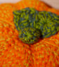 Crochet pumpkin warm orange super size - Image 2