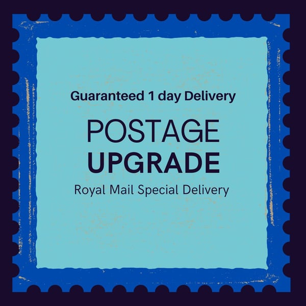 Postage Upgrade to Royal Mail Guaranteed Special Delivery