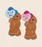 Baby Announcement Gingerbread Decoration - It's A Boy or Girl Keepsake