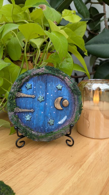 Fairy Door for Garden, Magical Fairy Garden Decor, Fantasy Gift for Book Lovers