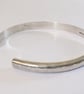 Textured Bangle, Sterling Silver - Image 5