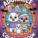 Halloween colouring book, digital file only