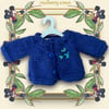 Reserved for Jean - Royal Blue Cardigan 