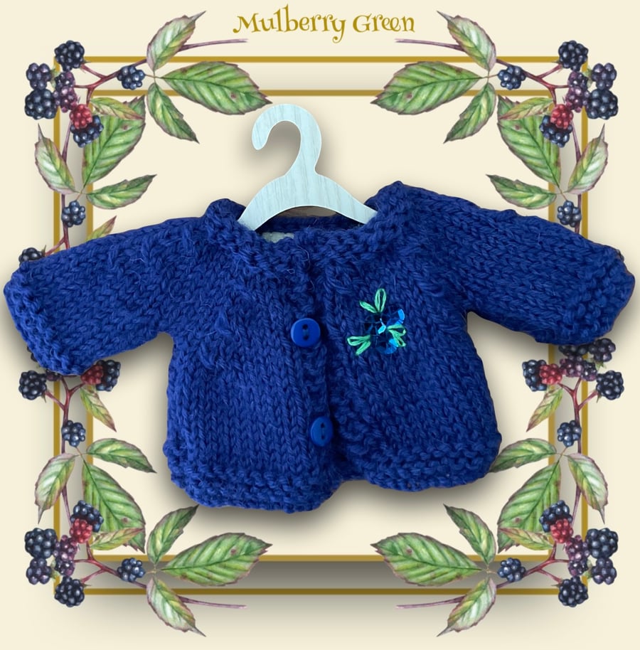 Reserved for Jean - Royal Blue Cardigan 