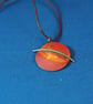 Red Planet Circular Copper Pendant - Image 2