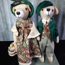 Doll - Handmade - Dogs on a stand 15 inches High