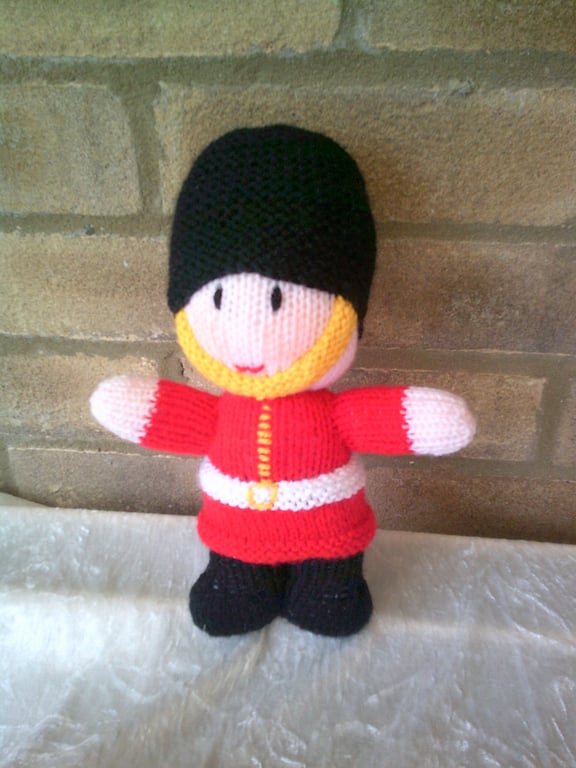 Hand Knitted Guardsman