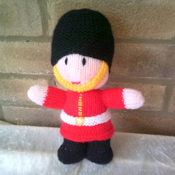 Hand Knitted Guardsman