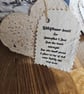 Plantable Wildflower Seed Hearts. Set of 4 Handmade Seed Paper Gifts. - Image 2