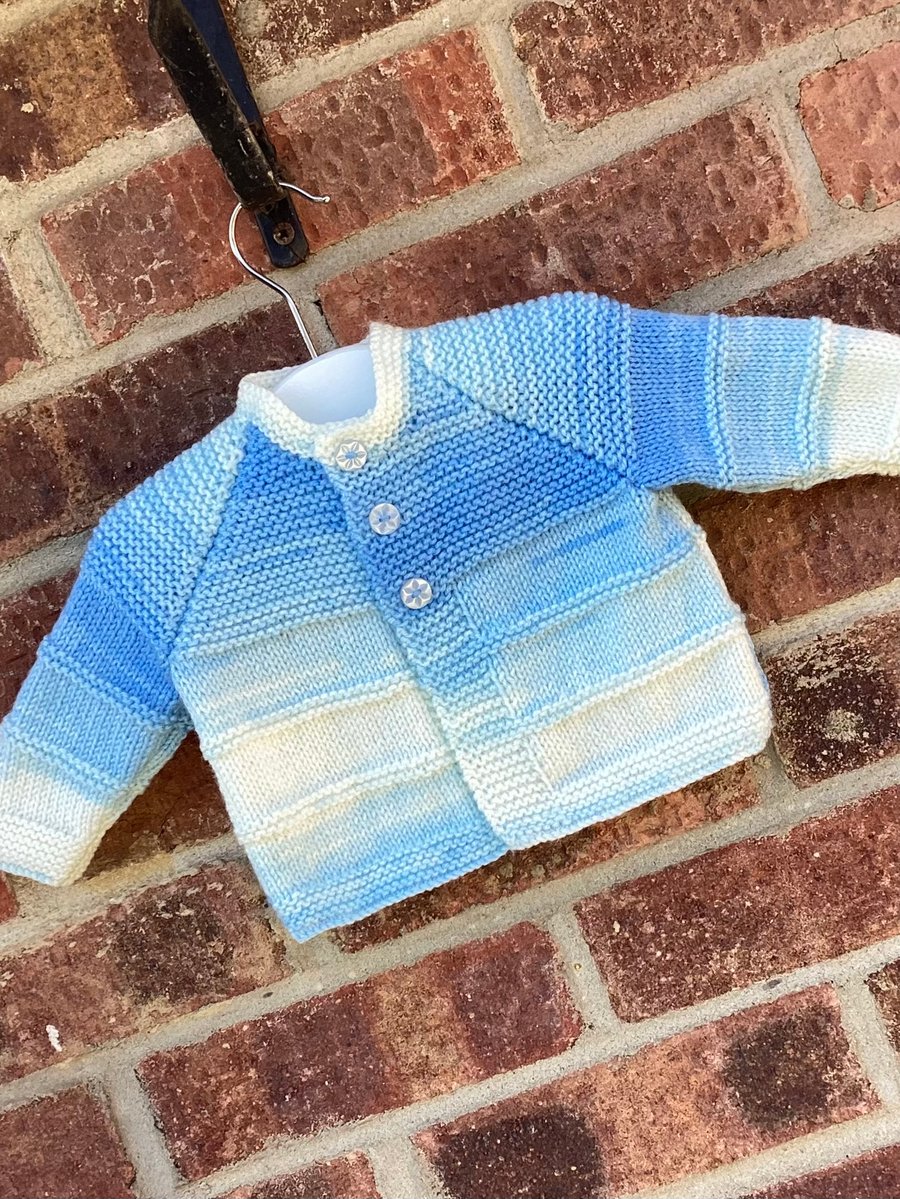 Baby cardigan matinee coat 0-3 months
