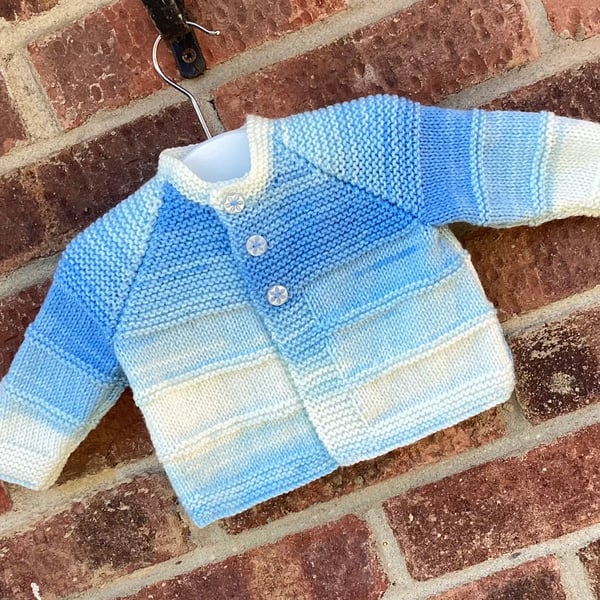 Baby cardigan matinee coat 0-3 months