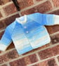 Baby cardigan matinee coat 0-3 months