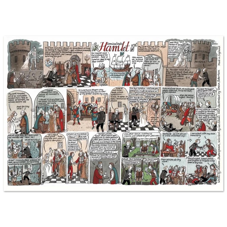 Hamlet A3 poster