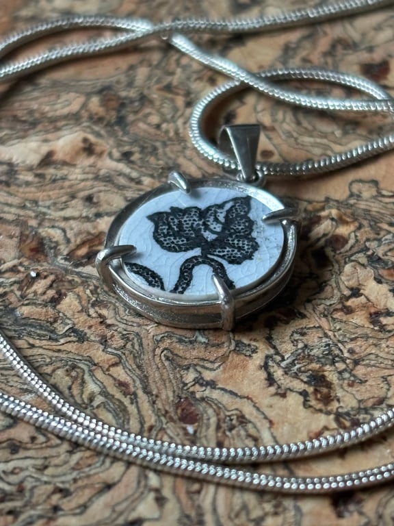 Handmade Pendant, Unique Eco Friendly Gifts, Sterling Silver, Christmas Gifts.