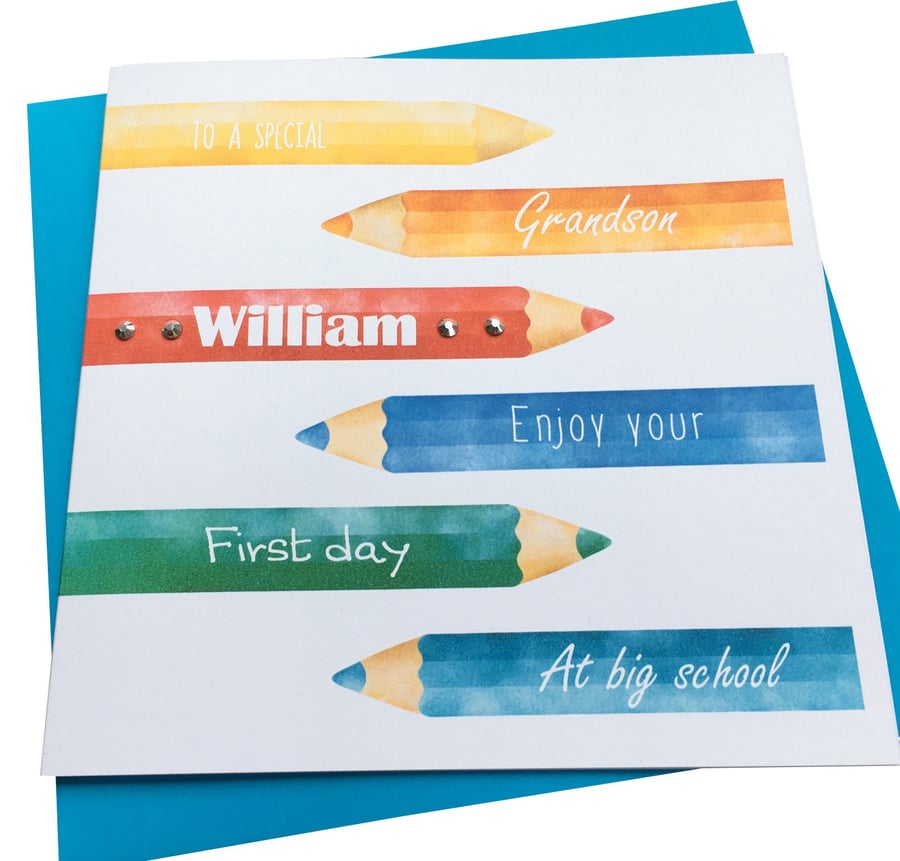 New School - Back to School Card