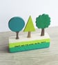 Trio of trees ornament - Image 1