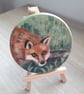 Mini wooden Eisel for displaying coasters or shell art.   - Image 6
