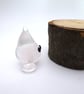 small glass wisp figure - Image 2