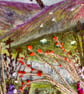 Moorland landscape hand painted and embroidered  - Image 6