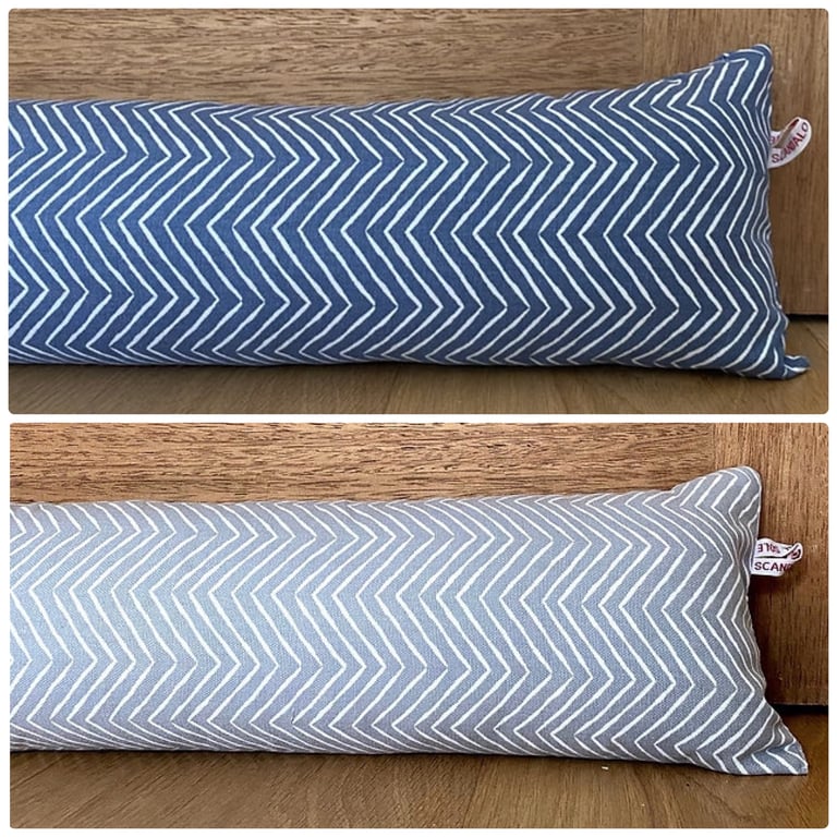 Long draught stopper UK, custom length draft excluder heavy door sausage