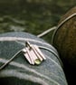 Silver Shoreline Necklace with Peridot  - Image 8