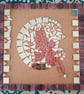 Fairy on Crescent Moon Mosaic Wallart - Image 4