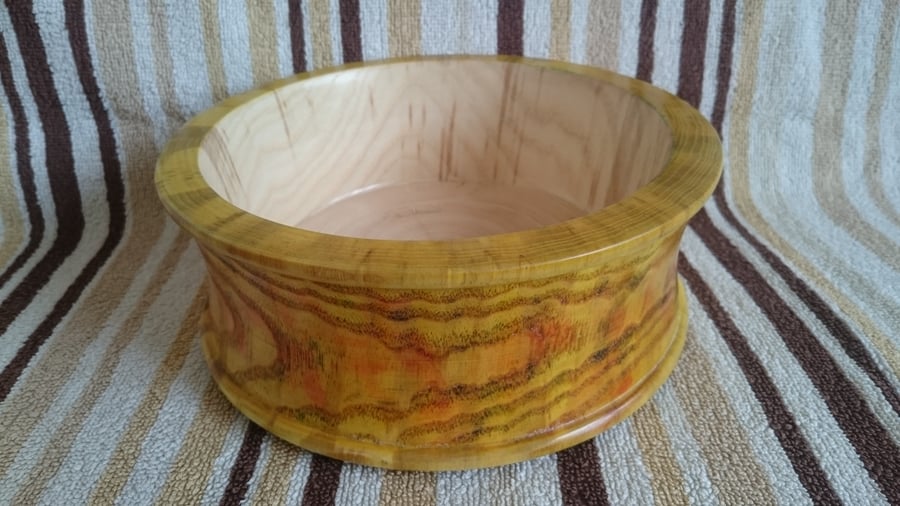  Wooden Bowl  (3) Handmade Decorative  ( SOLD )