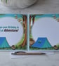 Birthday Blue Tent Forest Camping Life's A Pitch 3D Luxury Handmade Cards - Image 2
