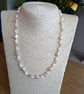 Freshwater Pearl and Swarovski Necklace - Image 2
