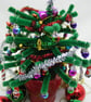 Silver Decorated Christmas Tree. - Image 4