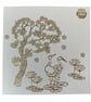 Japanese Greeting Card. Blank Japanese Inspired Greetings Card. - Image 4