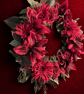 Luxury Deep Red Rose, Gerbera & Amaranthus Door Wreath — Bold, Dramatic & Handma - Image 2